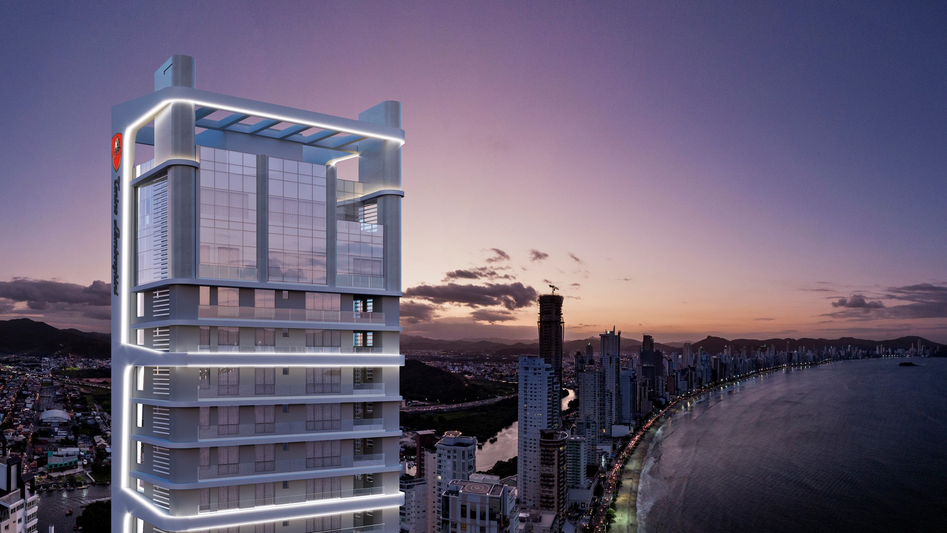 Apartamento 4 suítes no Tonino Lamborghini Residences, Barra Sul, Balneário Camboriú