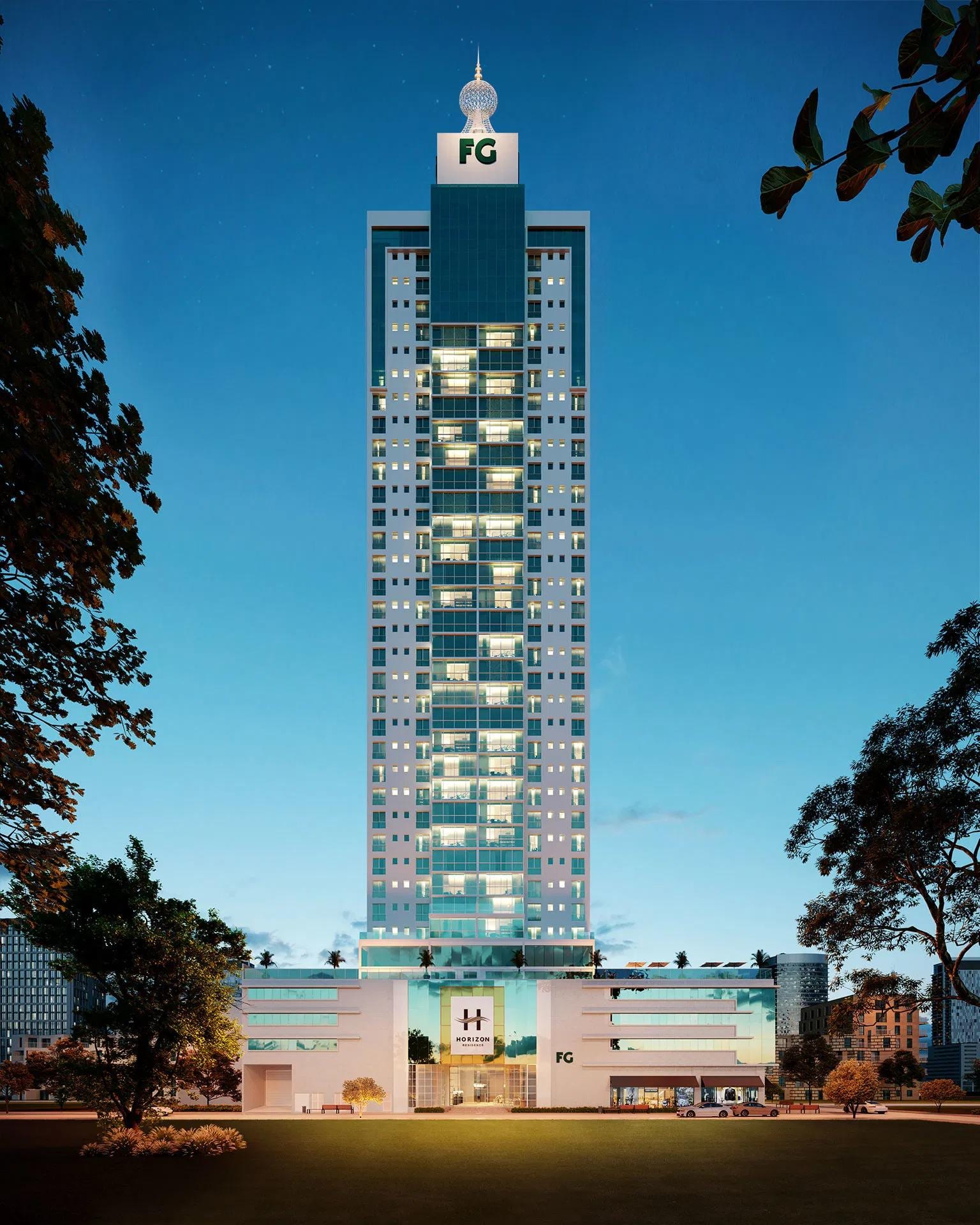 Apartamento 4 dormitórios no Horizon Residence, Centro, Balneário Camboriú