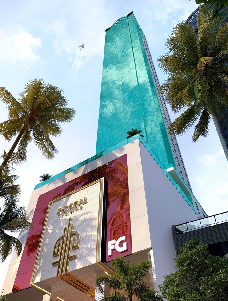 Apartamento 4 suítes mobiliado no Boreal Tower, Centro, Balneário Camboriú
