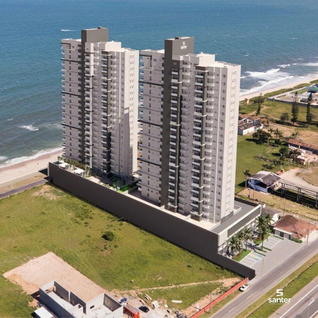 Apartamento 2 dormitórios no Ed. Barra View, Tabuleiro, Barra Velha