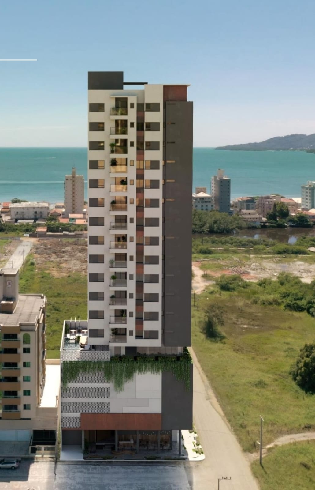 Apartamento 2 suítes mobiliado no Ed. Mário Lago Residencial, Balneário Perequê, Porto Belo