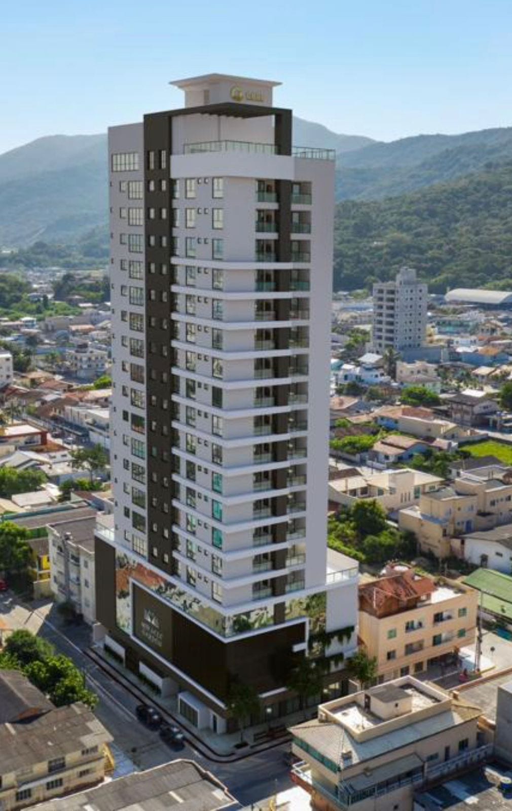 Apartamento 2 suítes no Miracle Garden Residence, Morretes, Itapema