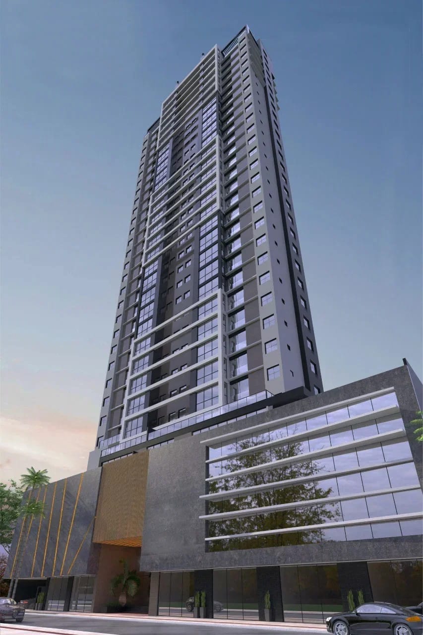 Apartamento 3 suítes mobiliado no Residencial Paesaggio, Centro, Balneário Camboriú