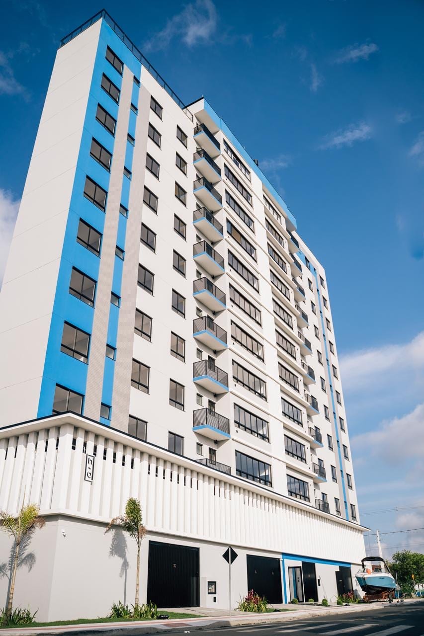 Apartamento 2 dormitórios mobiliado no Ed. Safira Riverside, Centro, Balneário Piçarras