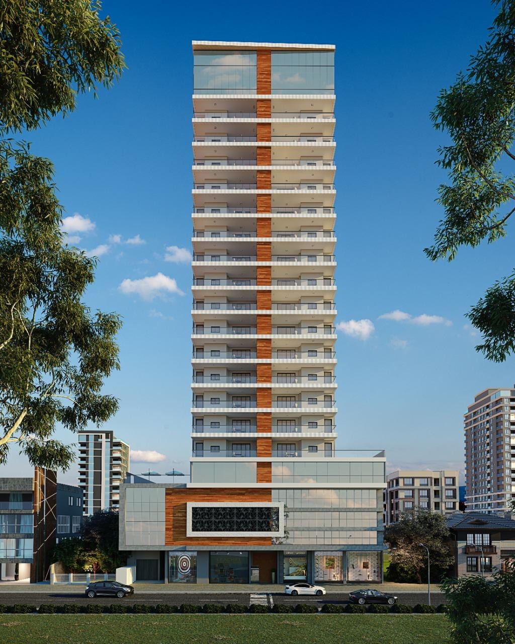 Apartamento 3 suítes mobiliado no Residencial dos Ipês, Meia Praia, Itapema