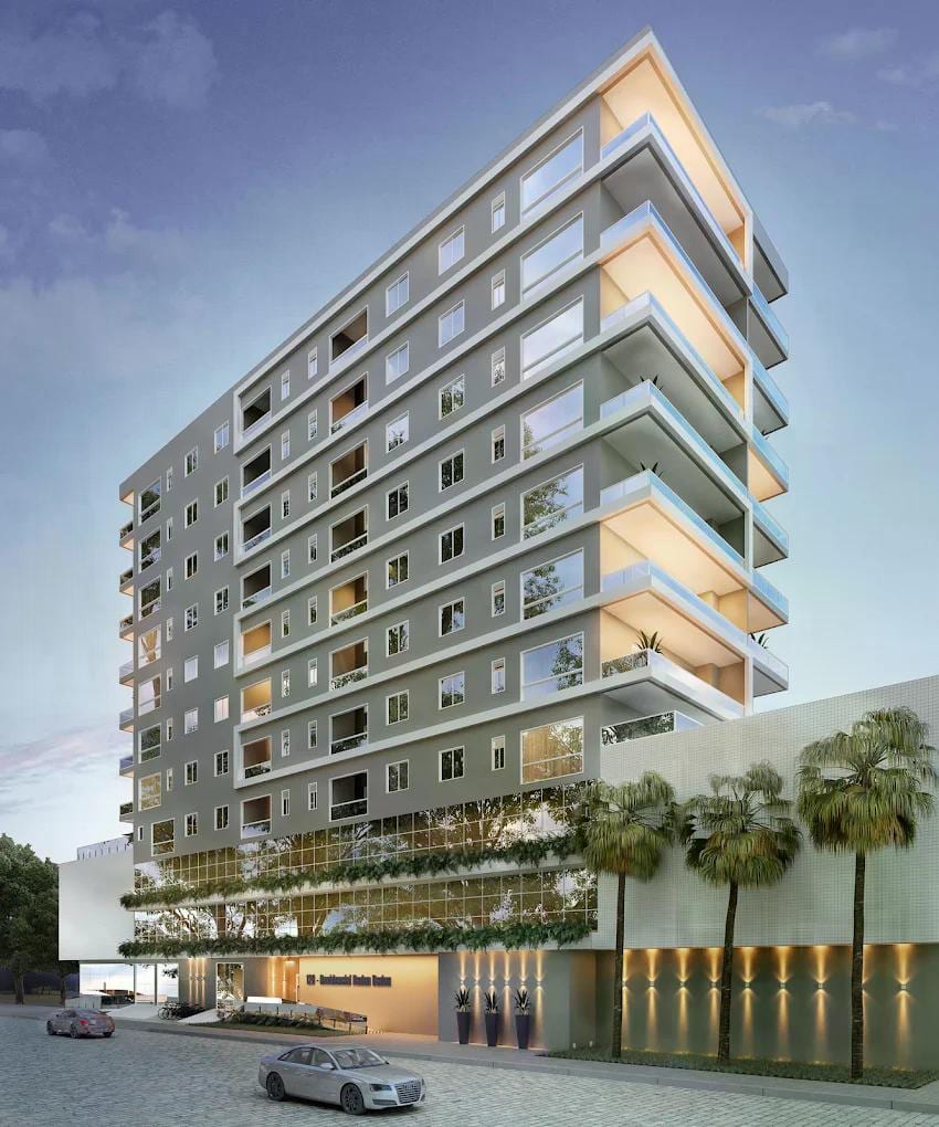 Apartamento 3 suítes mobiliado no Residencial Baden Baden, Perequê, Porto Belo