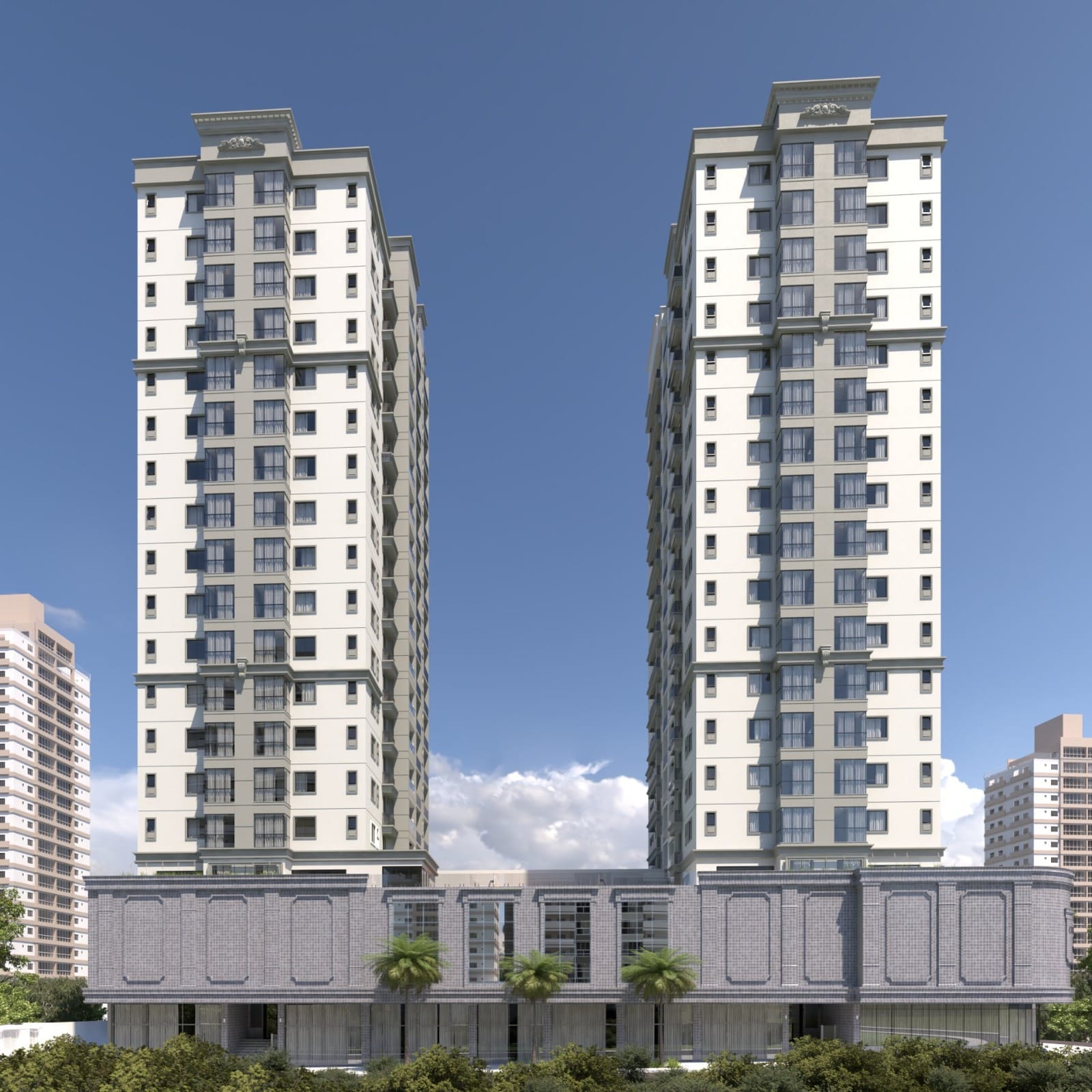 Apartamento 3 dormitórios mobiliado no Ed. Colinas do Mar, Tabuleiro dos Oliveiras, Itapema