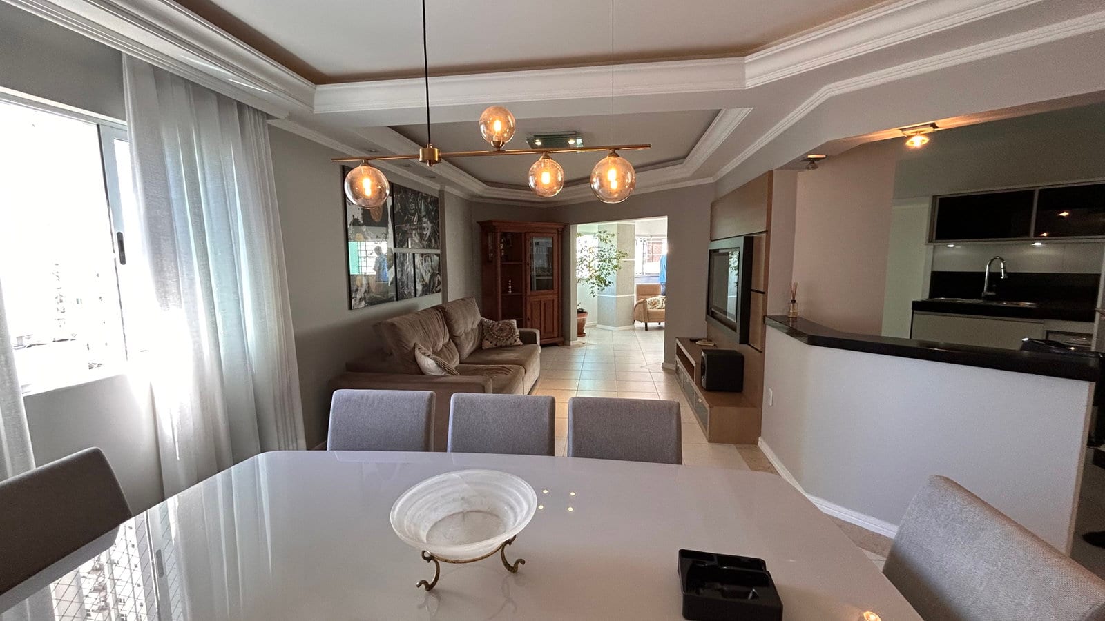 Apartamento 3 dormitórios mobiliado vista mar na Rua 3150, Centro, Balneário Camboriú
