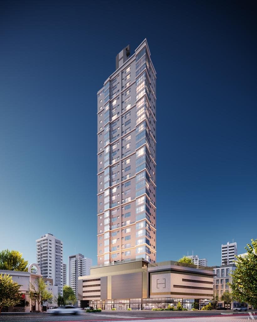 Apartamento 4 dormitórios mobiliado no Home Square Residence, Centro, Balneário Camboriú