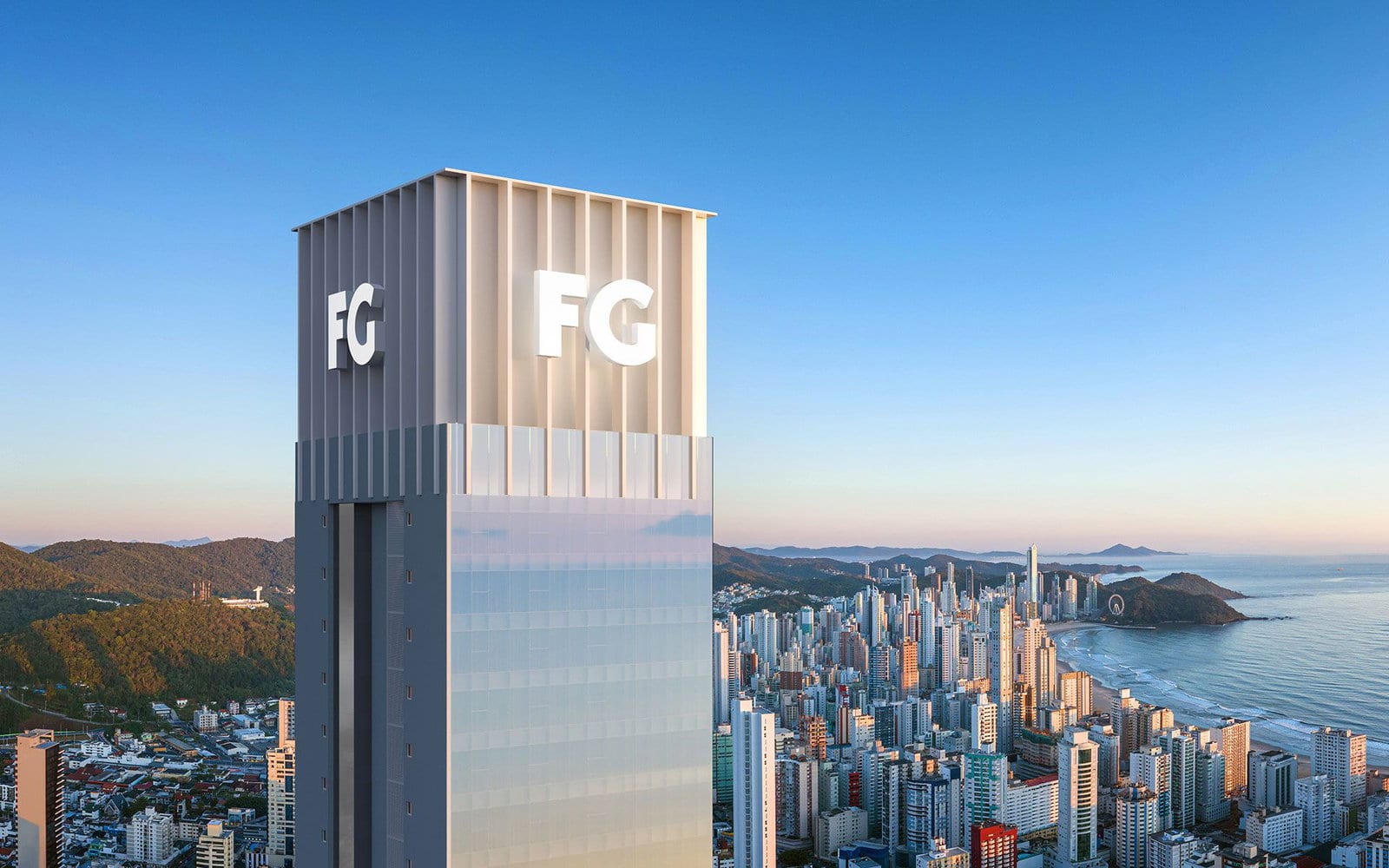 Apartamento 4 suítes mobiliado no Iconic Tower, Centro, Balneário Camboriú