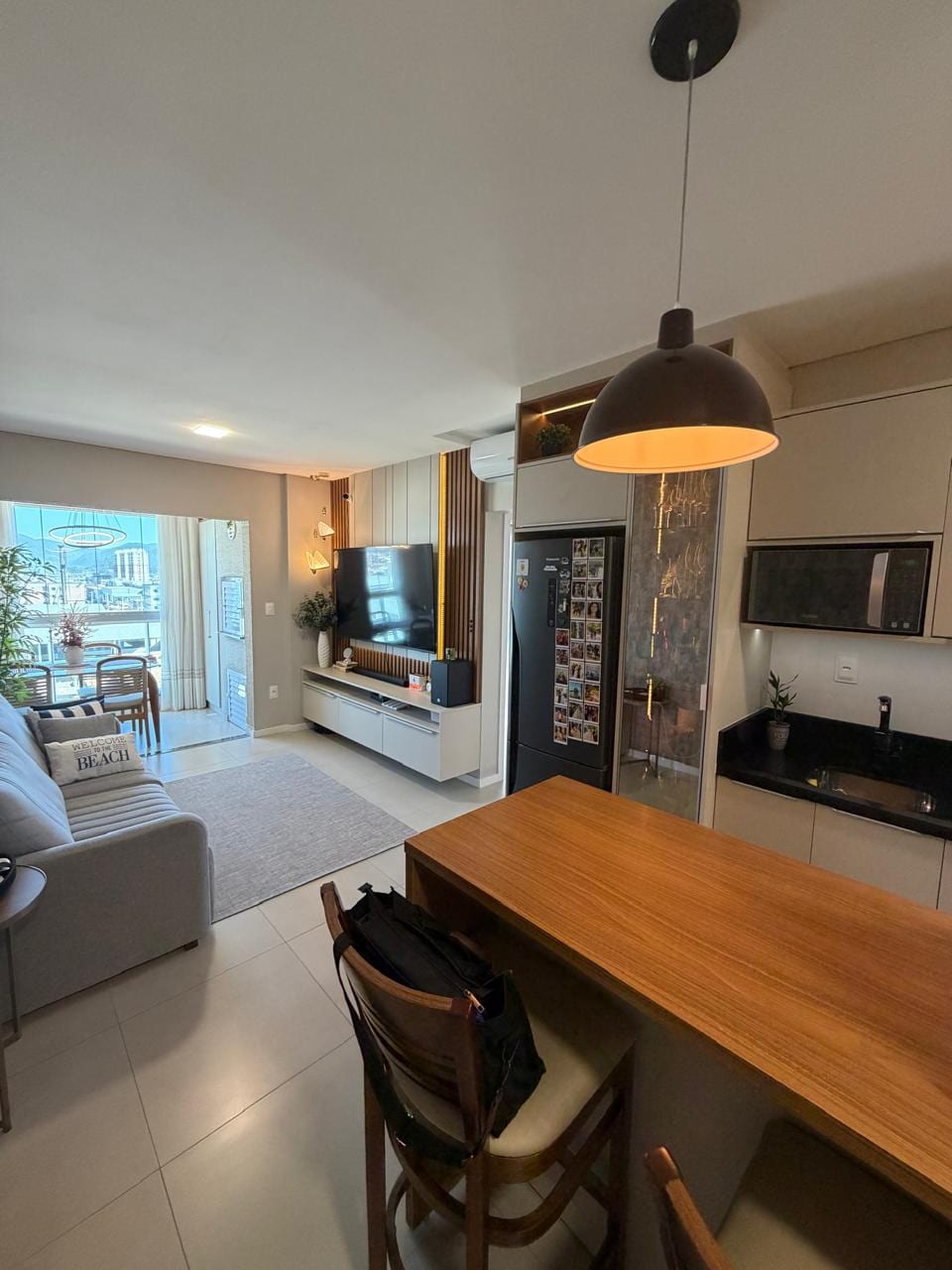Apartamento 2 dormitórios mobiliado no Ed. Princesa Mariah, Morretes, Itapema