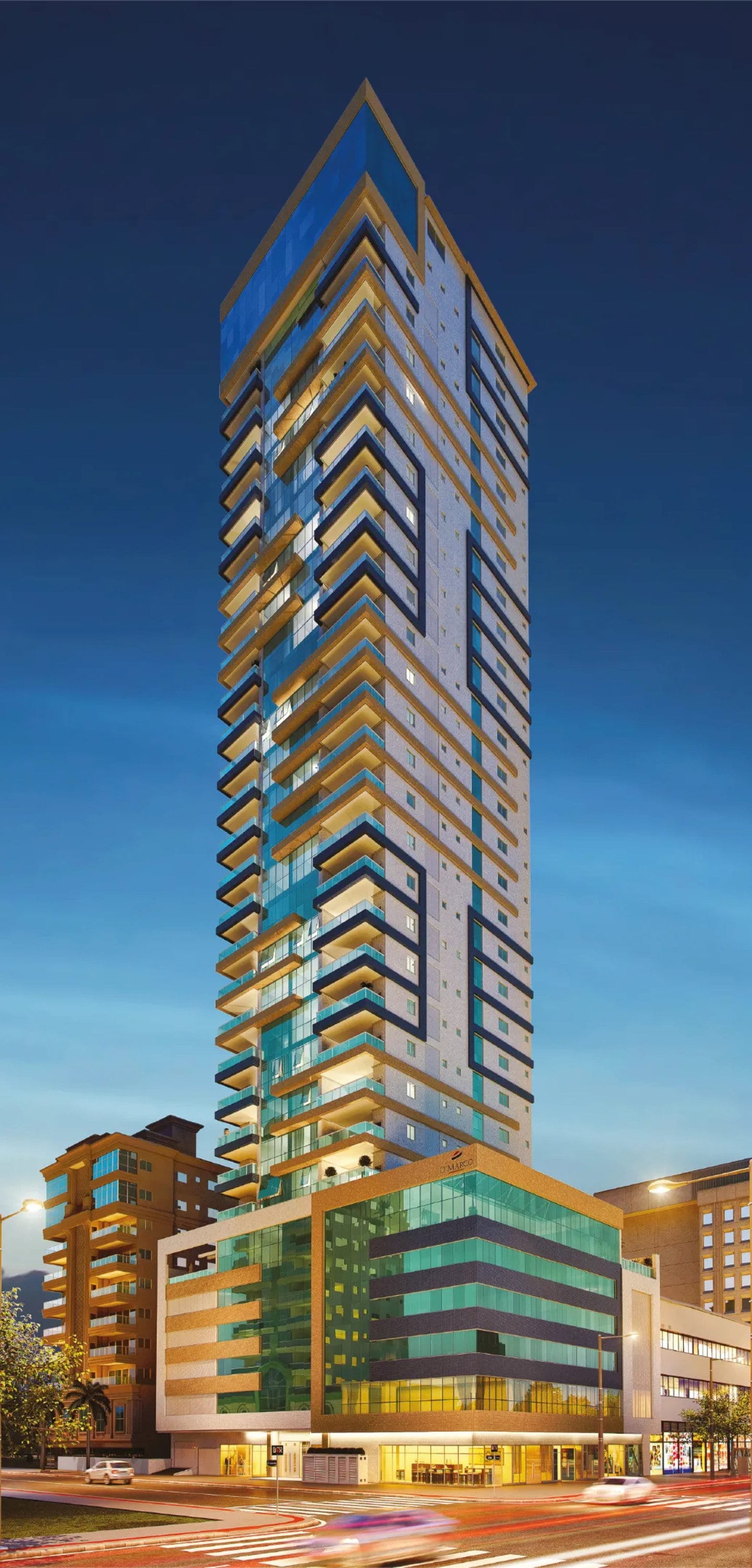 Apartamento 3 suítes no Ed. El Elyon, Meia Praia, Itapema