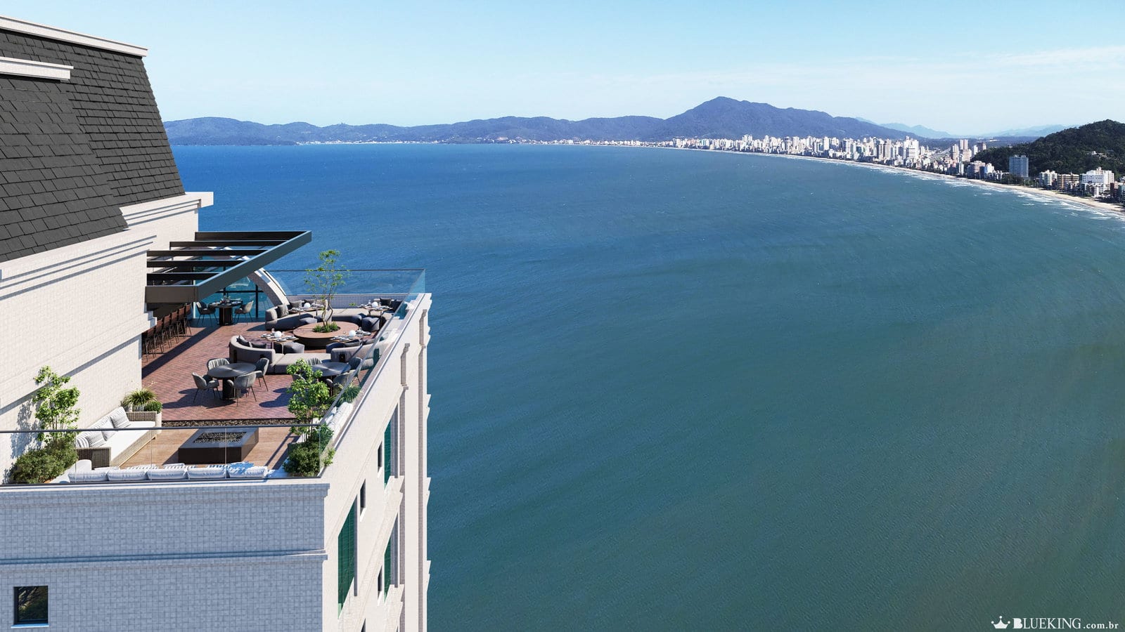 Apartamento 4 suítes mobiliado no Number One Residence, Centro, Itapema