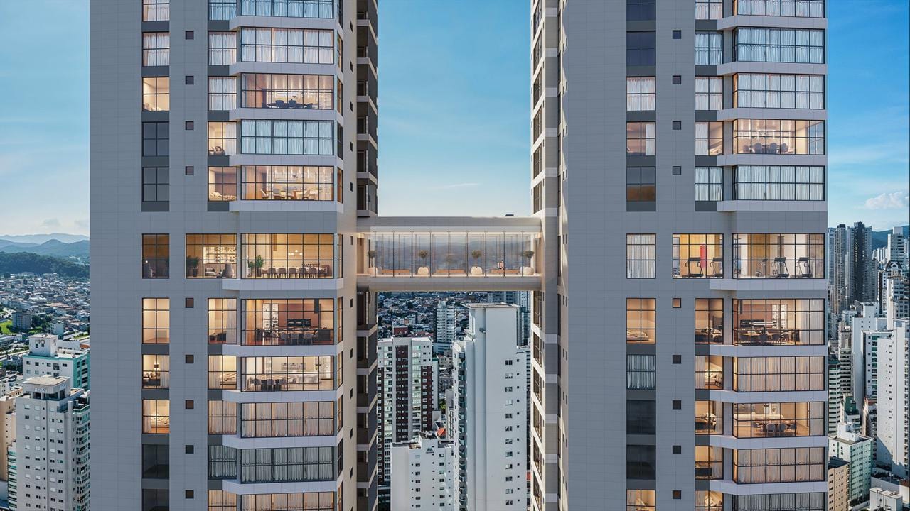 Apartamento 4 suítes mobiliado no Ápice Residence, Centro, Balneário Camboriú