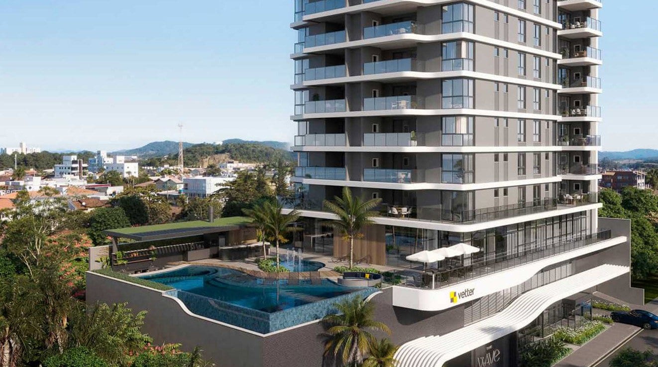 Apartamento 3 suítes no Ed. The Wave, Itacolomí, Balneário Piçarras