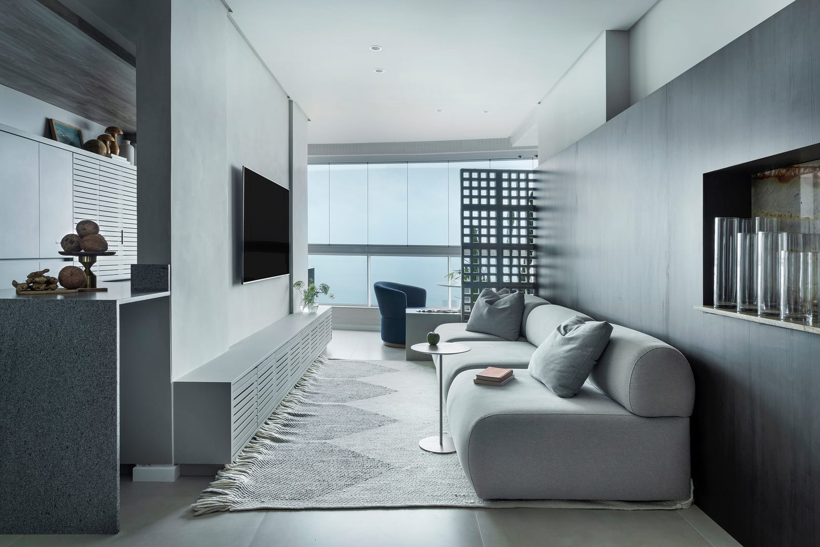 Apartamento 3 suítes mobiliado no Ed. Pleniluni, Meia Praia, Itapema