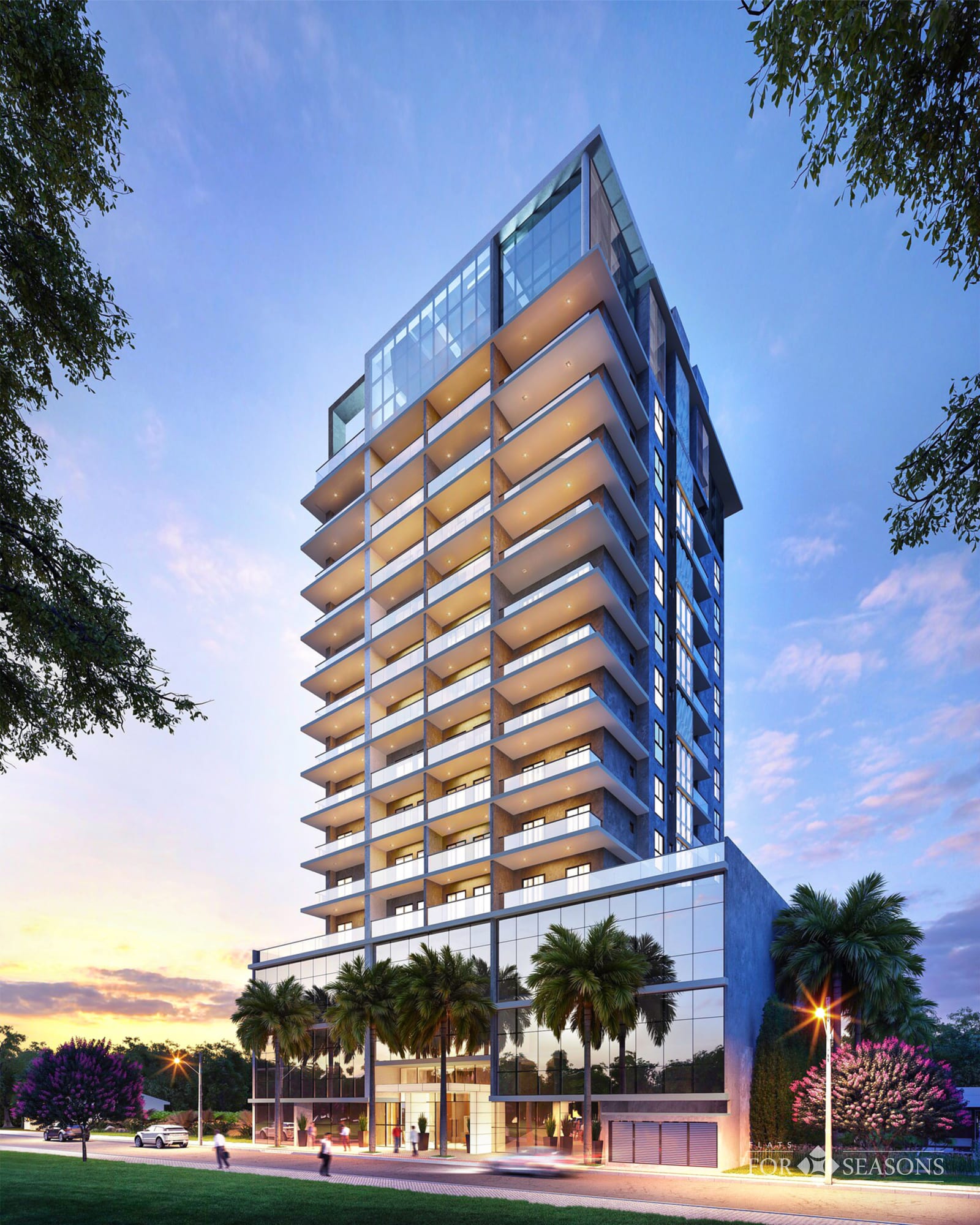 Apartamento 1 dormitório mobiliado no Ed. Flats For Seasons, Meia Praia, Itapema
