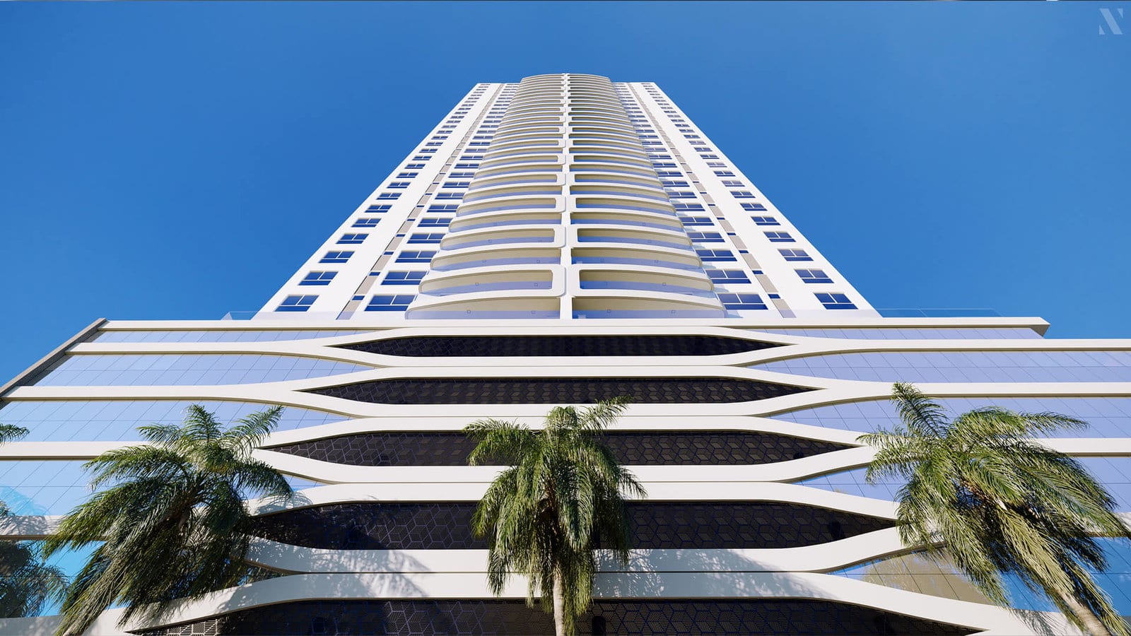 Apartamento 3 suítes mobiliado no Grand Unique Tower, Meia Praia, Itapema